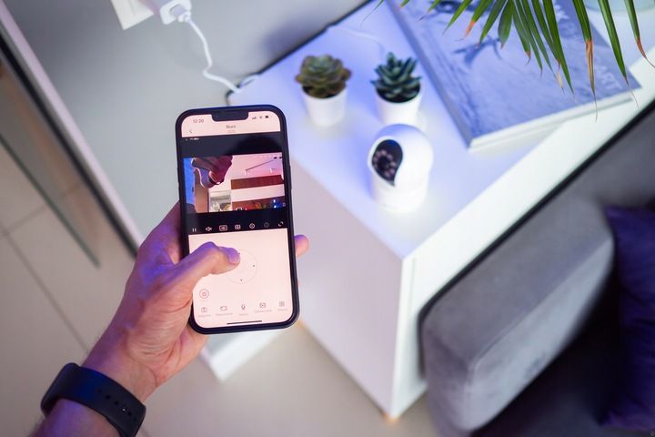 KAMERA WIFI IP WĘWNĘTRZNA OBROTOWA NIANIA 3MPx ZOOM SMART MINI 2K DETEKCJA zdjęcie 11