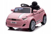 Samochód dla dziecka SUN BABY Fiat 500 Różowy