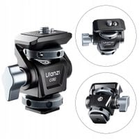 Mini głowica na aparat lub gwint 1/4'' do monitora Ulanzi CO82