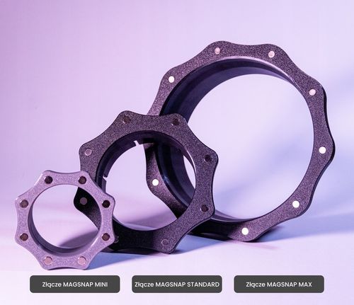 Szybkozłącze Magnetyczne SPIRO | Złącze Adapter Odciągu Trocin CNC | 100 mm na Arena.pl