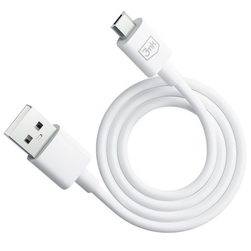 accessories - 3mk hyper cable a to micro 1.2m 5v 2,4a white na Arena.pl