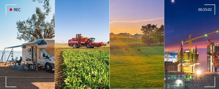 KAMERA ZEWNĘTRZNA IP Z KARTĄ SIM 3G 4G LTE GSM PTZ PODWÓJNY OBIEKTYW 6×ZOOM zdjęcie 6