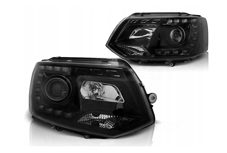 Lampy Reflektory VW T5 10-15 DO JAZDY DZIENNEJ zdjęcie 2