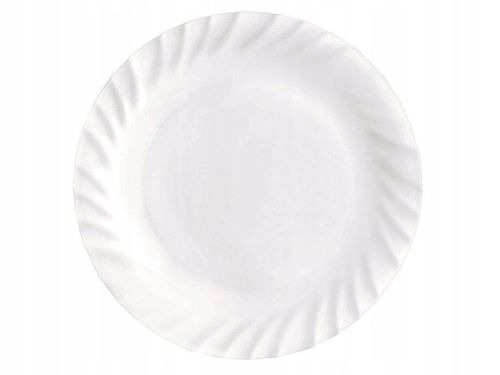 KOMPLET ZESTAW SERWIS OBIADOWY TALERZE 36el 12 OSÓB BIAŁE NA PREZENT ŚLUB na Arena.pl