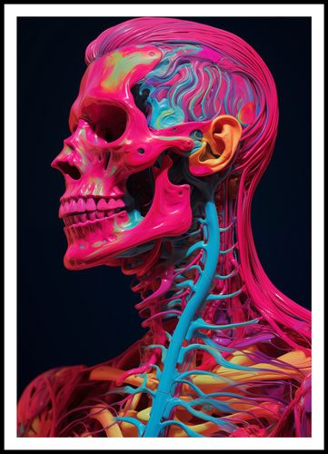 Plakat 70x100cm Anatomia Koloru na Arena.pl