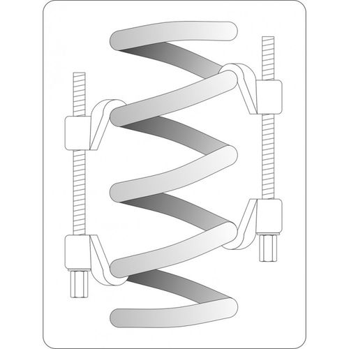 ściągacz do sprężyn 82*355 2szt - yt-2547 na Arena.pl
