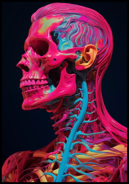 Plakat 68x98cm Anatomia Koloru zdjęcie 2