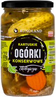 OgÓrki Konserwowe Kartuskie BIO 670 g (360 g) - Runoland