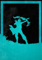 League of Legends - Ashe - plakat 20x30 cm