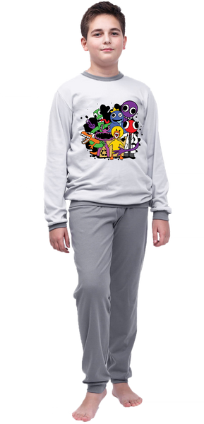 Piżama dziecięca Rainbow Friends zdjęcie 2