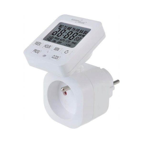 2x programator czasowy timer 18 programów włącznik wyłącznik ON/OFF 3680W zdjęcie 1