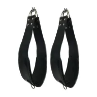 mr. sling skorzane pętle podtrzymujące 60 cm z wyściołką i d-ringami