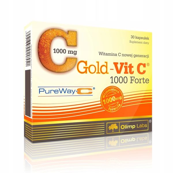 OLIMP GOLD-VIT C 1000 Forte 30kaps WITAMINA C zdjęcie 3