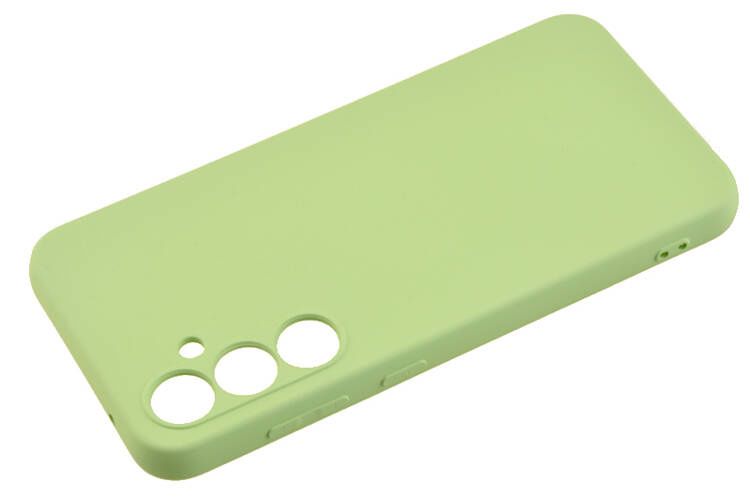 Etui silikonowe Tint do Samsung Galaxy S23 FE zielony zdjęcie 2