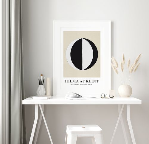 Plakat hilma af klint geometria 40x50 cm na Arena.pl