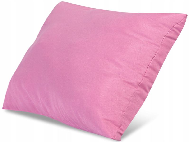 2x PODUSZKA ANTYALERGICZNA 80x80 GRUBA MIĘKKA MIKROFIBRA RÓŻOWA zdjęcie 3