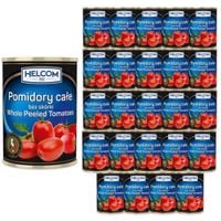 Helcom Pomidory całe bez skórki 400g x 24 sztuki