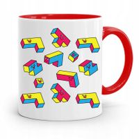 Kubek Czerwony Dzień Dziecka Córki Syna Prezent Z Nadrukiem Ze Zdjęciem