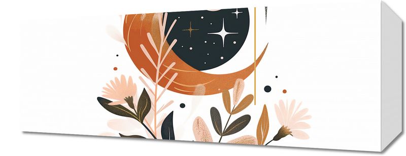 Obraz 50x20cm Siła i Księżyc zdjęcie 1