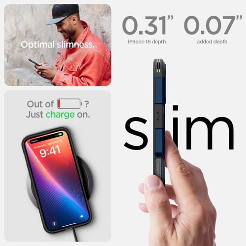 spigen tough armor mag magsafe iphone 16 navy blue na Arena.pl