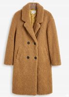 NEXT Długi płaszcz ze sztucznego futra 42