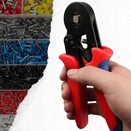 ZACISKARKA DO KONEKTORÓW + 1200 TULEJEK DO TULEJEK PRASA PRASKA SZCZYPCE na Arena.pl