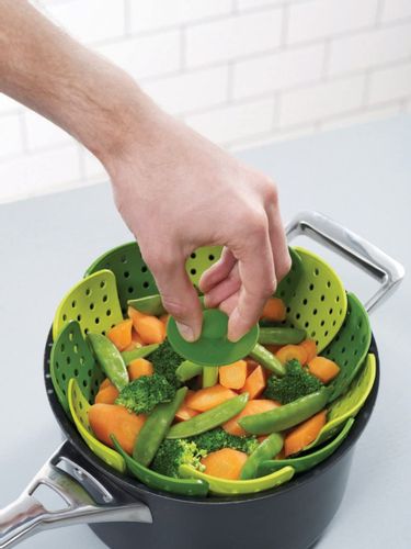 KOSZYK CEDZAK SITKO DO GOTOWANIA NA PARZE 3W1 na Arena.pl