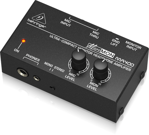 Monitor wzmacniacz słuchawkowy Behringer MA400 Jack 6,3 mm 3,5 mm XLR na Arena.pl