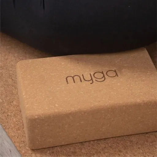Korkowy klocek do jogi myga Cork Block zdjęcie 8