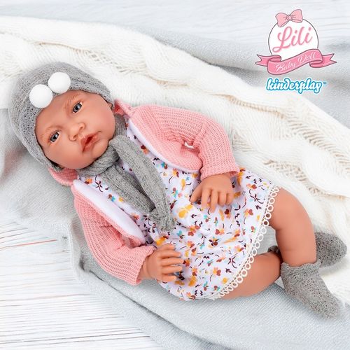 LALKA BOBAS DUŻA INTERAKTYWNA REALISTYCZNA SMOCZEK KINDERPLAY MÓWI 41CM na Arena.pl