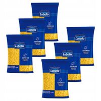 Lubella Catering Makaron kolanka ozdobne 2 kg x 6 sztuk