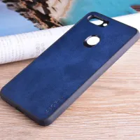 Etui AIORIA Vintage LEATHER do Xiaomi Mi 8 Lite niebieski
