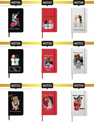 Notes A5 dla makijażystki notatnik nadruk UV kolor na Arena.pl