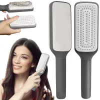 Szczotka do włosów antystatyczna samoczyszcząca do rozczesywania