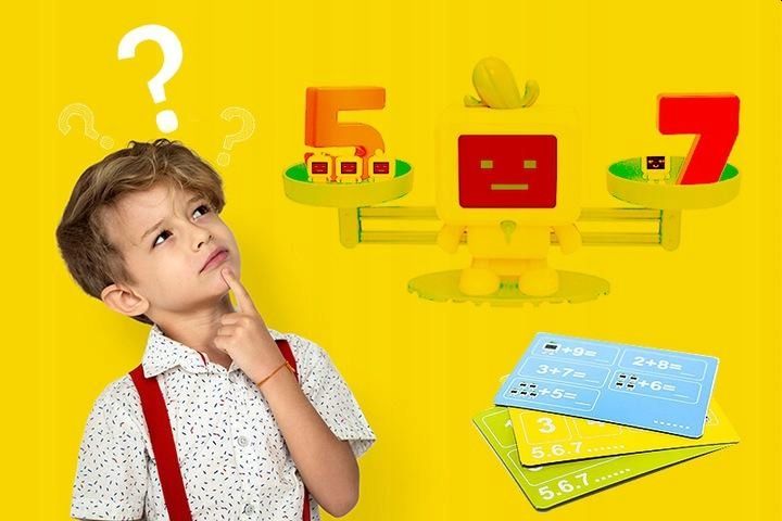 Prezent Pod Choinkę Gra Liczbowa Edukacyjna Robot zdjęcie 7