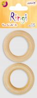 drewniane ringi 4,5cm 4szt. RD-2068