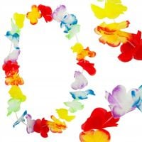 HAWAJSKIE KWIATY NASZYJNIK HAWAJSKI GIRLANDA HAWAJE ALOHA GIRLANDY