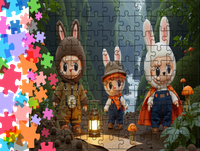 Puzzle tradycyjne - LABUBU THE MONSTERS