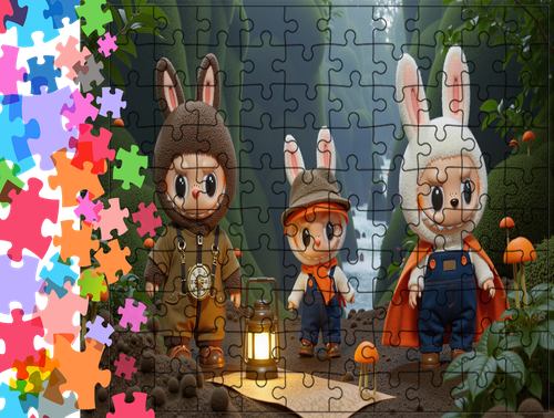 Puzzle tradycyjne - LABUBU THE MONSTERS na Arena.pl