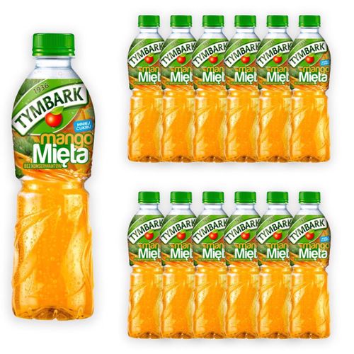 Tymbark Napój mango mięta 500 ml x12 sztuk na Arena.pl