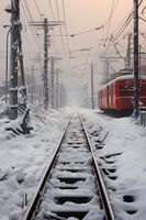 Plakat 30x45cm Podróż po Torach