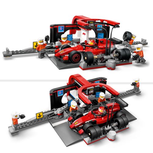 LEGO City 60443 Pit-Stop z Ferrari na Arena.pl