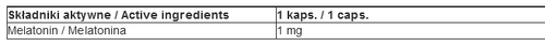 7Nutrition - Melatonin - 60 kaps. na Arena.pl