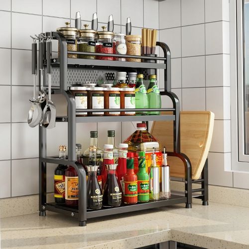 KUCHENNY STOJĄCY Organizer SZAFKA STALOWA 3poziomy na Arena.pl