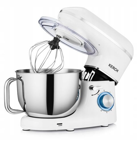 ROBOT KUCHENNY PLANETARNY MIKSER Z MISĄ KERCH MYCHEF 4000W WHITE 6,2L na Arena.pl