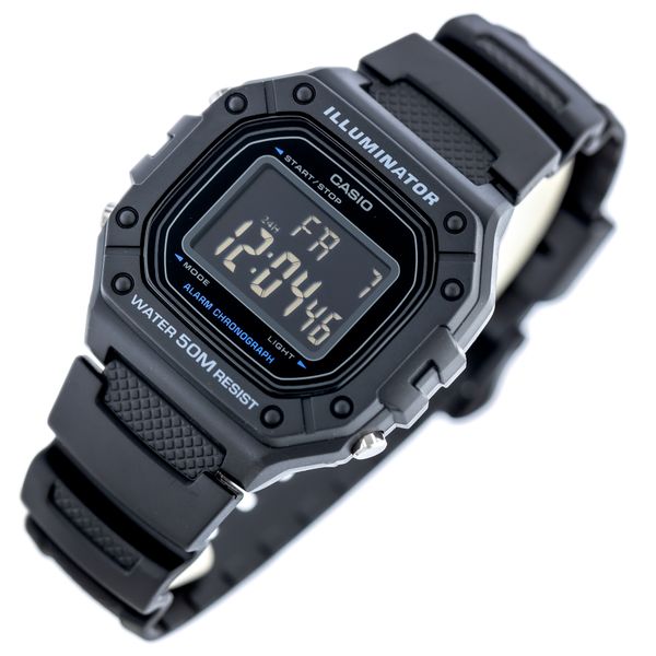 ZEGAREK MĘSKI CASIO W-218H-1B + BOX zdjęcie 2