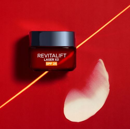 Loreal Revitalift Laser X3 Przeciwzmarszczkowy Krem Do Twarzy SPF25 50ml na Arena.pl