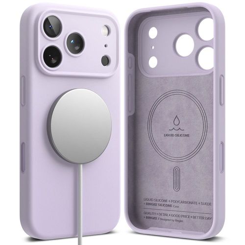 RINGKE SILICONE MAGNETIC MAGSAFE IPHONE 17 PRO MAX LIGHT PURPLE na Arena.pl