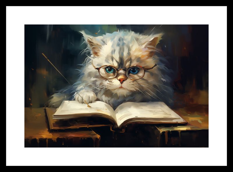 Plakat 30x20cm Ucz Się Ucz zdjęcie 3