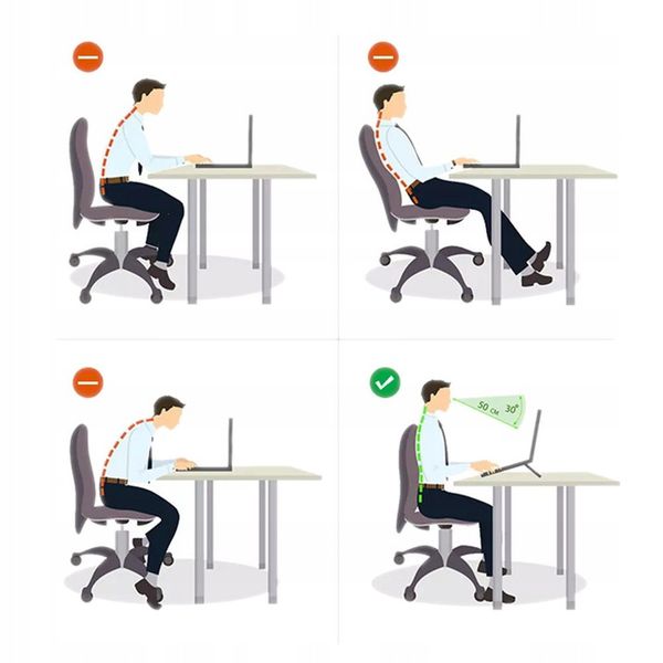 ERGONOMICZNA PODSTAWKA STOJAK STOLIK DO LAPTOPA zdjęcie 4